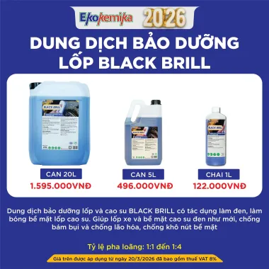 DUNG DỊCH BẢO DƯỠNG LỐP BLACK BRILL