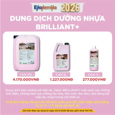 DUNG DỊCH DƯỠNG NHỰA BRILLIANT+