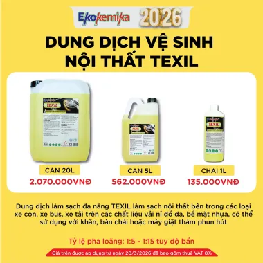 DUNG DỊCH VỆ SINH NỘI THẤT TEXIL
